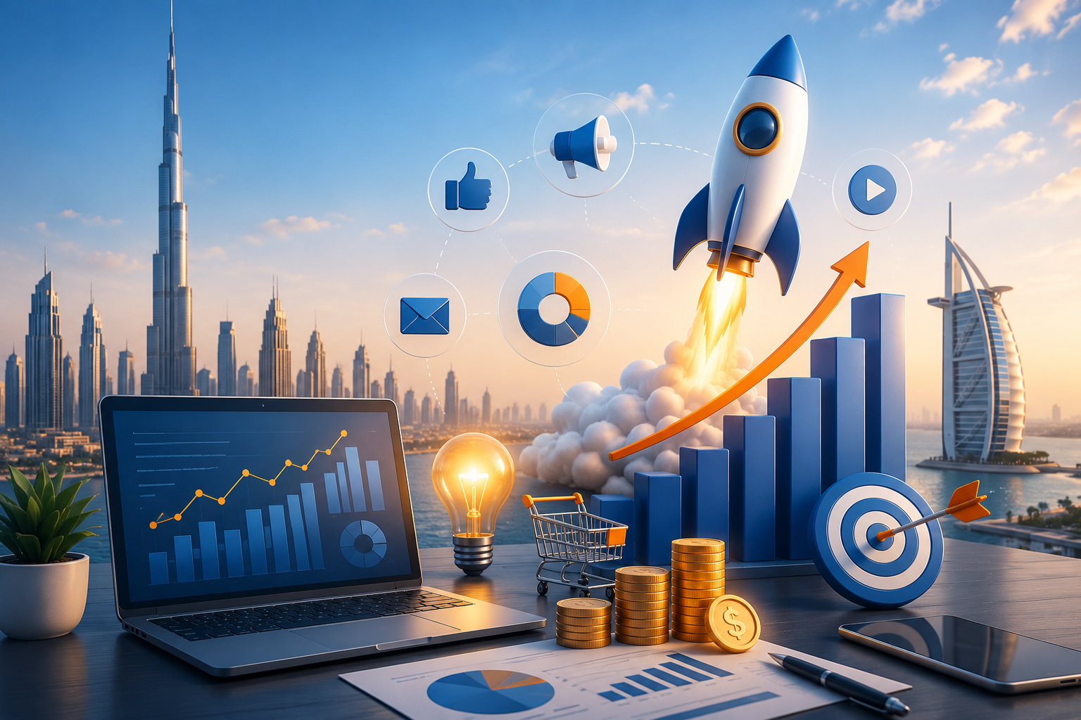 How a Digital Marketing Agency for Startups in Dubai Can Drive Fast Growth on a Budget