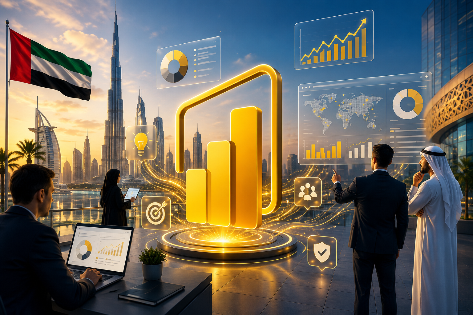 Why Are Companies in UAE Choosing Power BI Services for Business Intelligence Solutions?