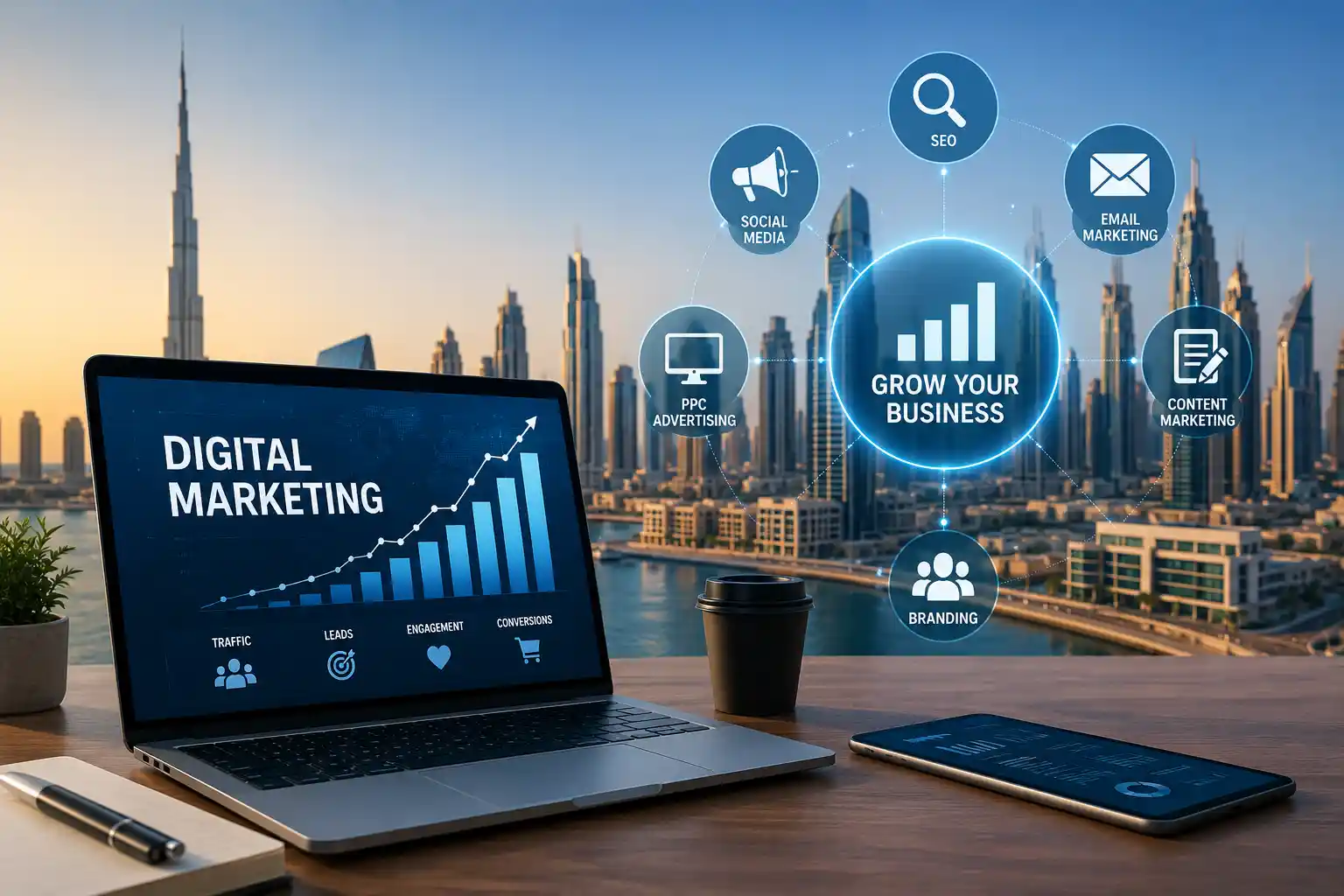 How a Digital Marketing Agency for Startups in Dubai Can Drive Fast Growth on a Budget